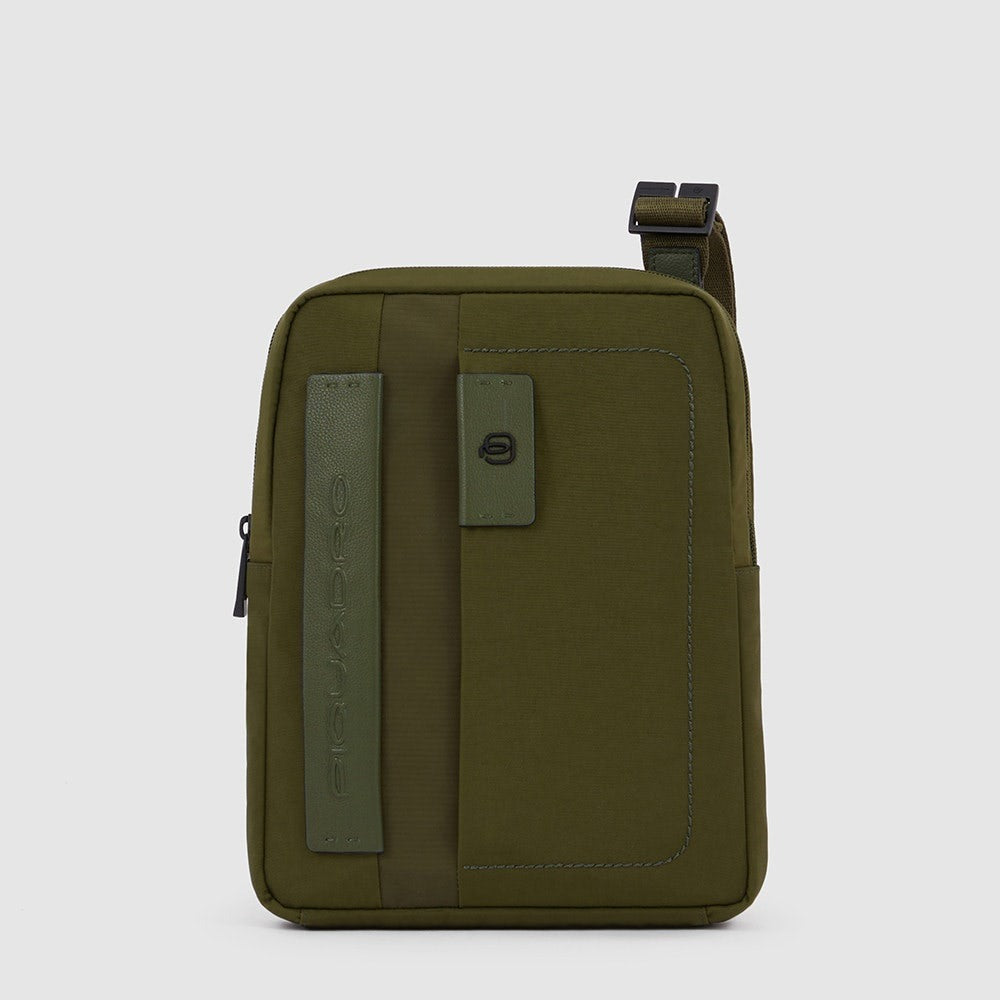 Borsello porta iPad crossbody bag Verde - Qshops (Piquadro)