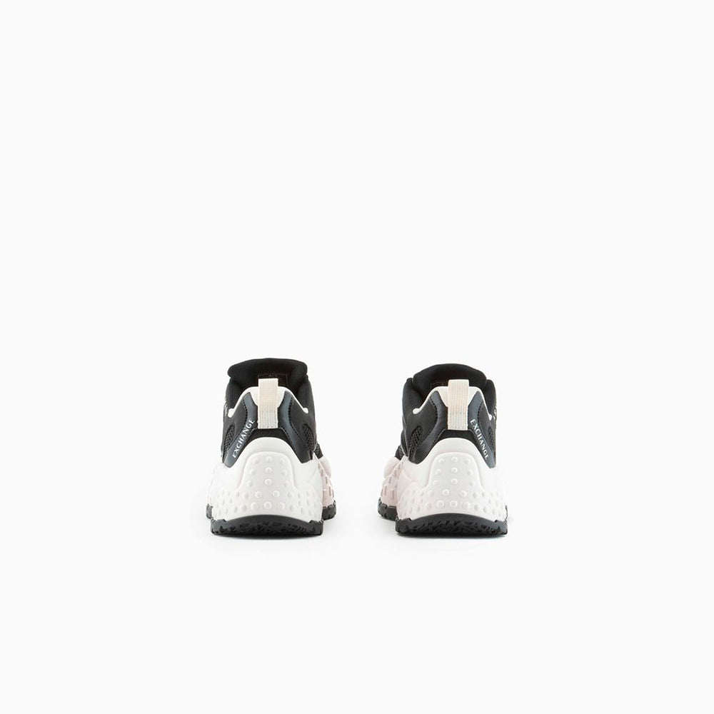 Sneakers chunky con maxi suola Nero - Qshops (Armani Exchange)