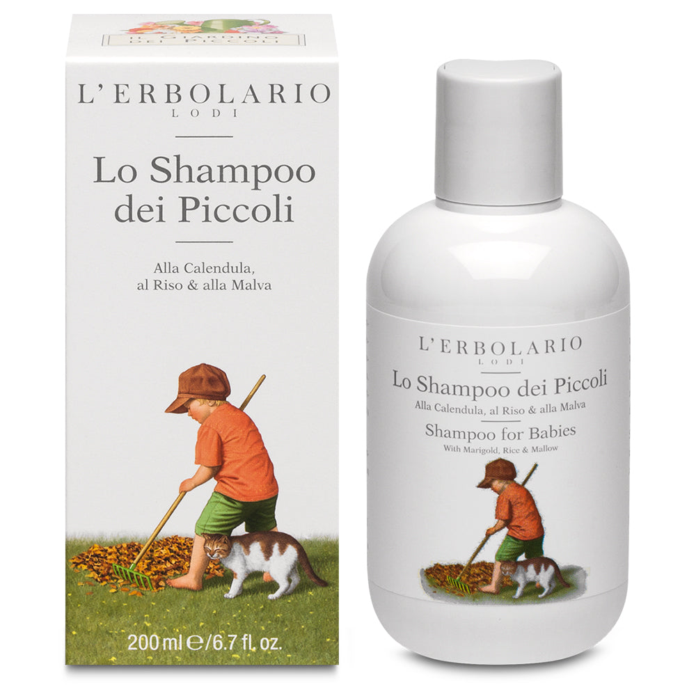 Shampoo Dei Piccoli - Per La Delicata Epidermide Del Bambino 200 ml - Qshops (L’Erbolario)