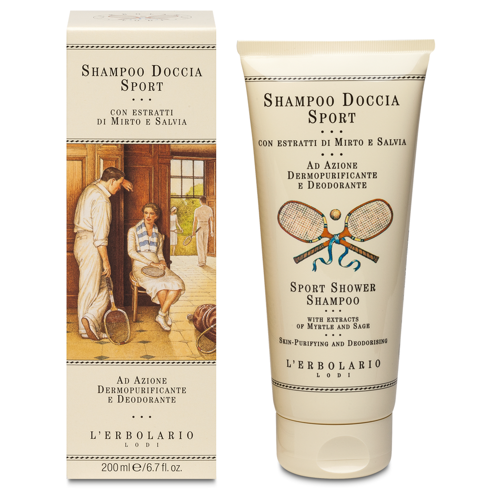 Shampoo Doccia Sport 200ml - Qshops (L’Erbolario)