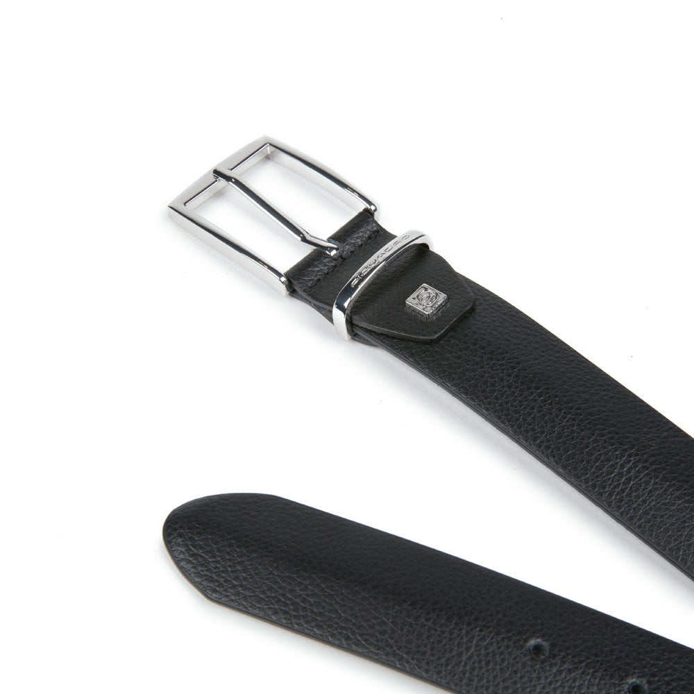 Cintura uomo nero con fibbia ad ardiglione Modus Special - Qshops (Piquadro)