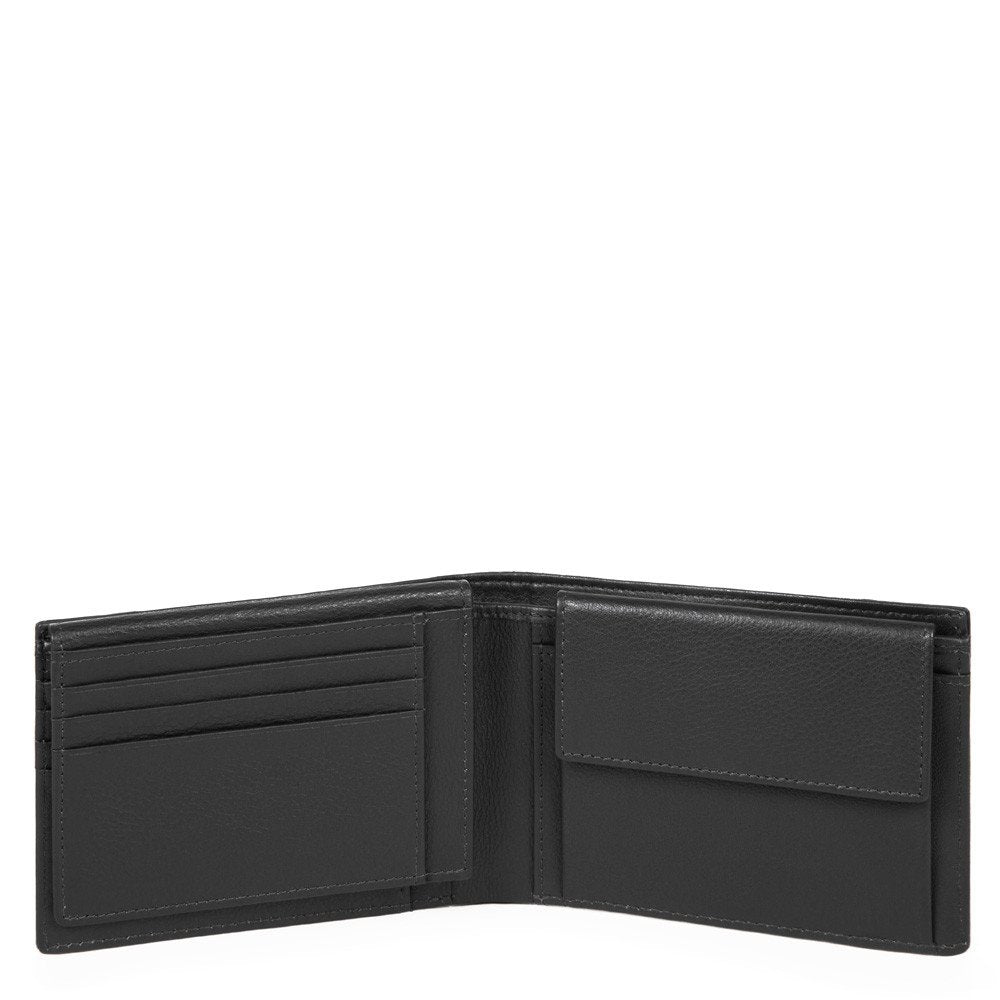 Portafoglio uomo con porta documenti/portamonete P16 - Qshops (Piquadro)