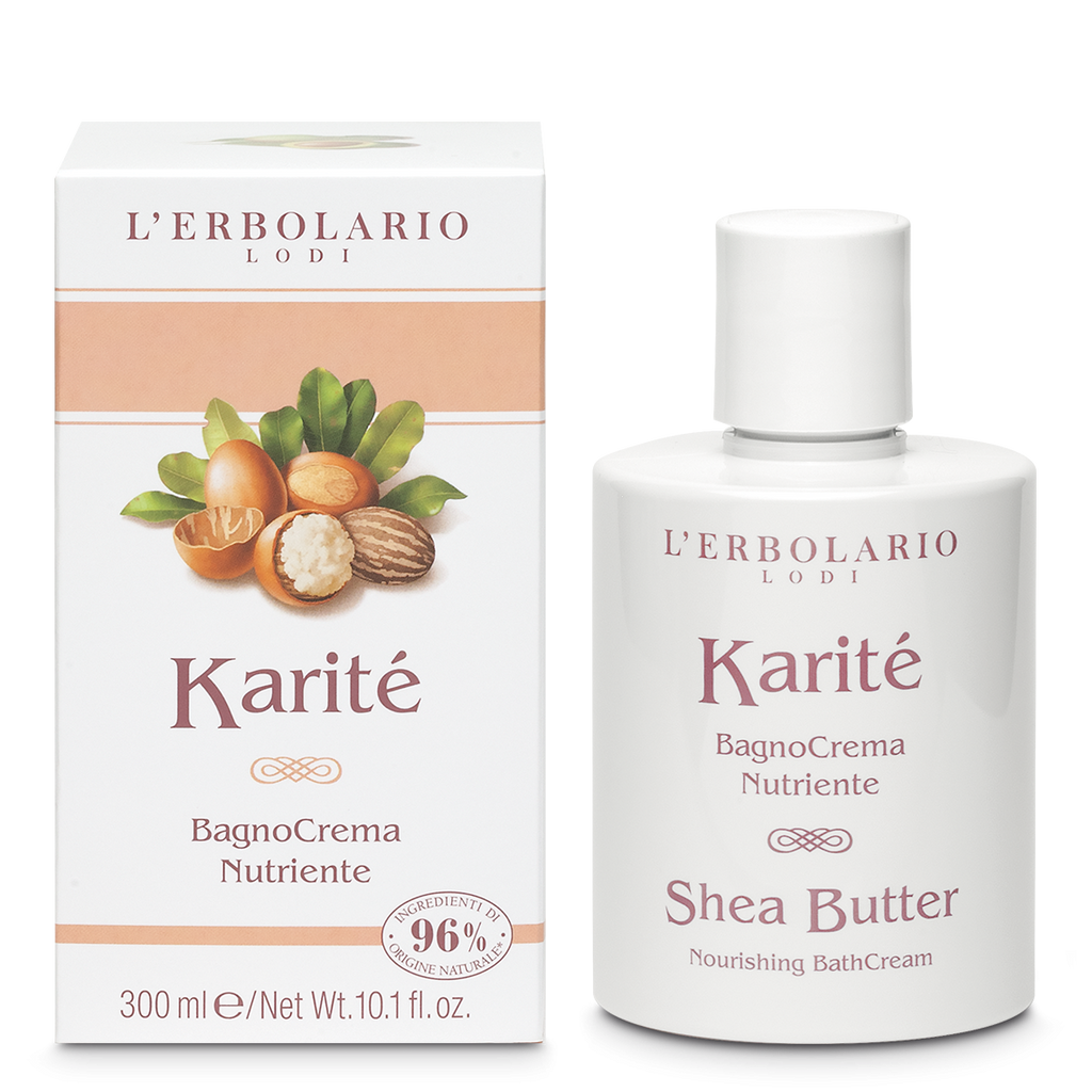 Karité - BagnoCrema Nutriente 300 ml - Qshops (L’Erbolario)