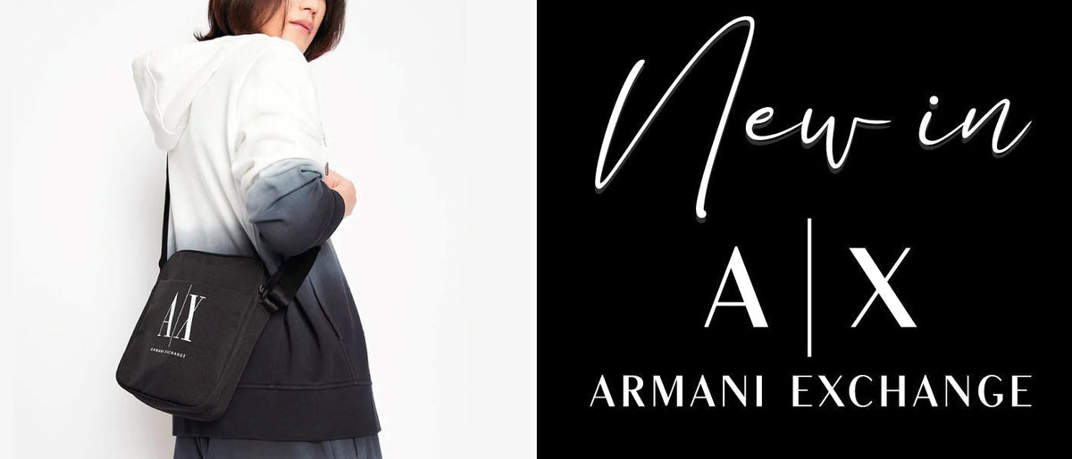 È arrivato A|X Armani Exchange, l'eleganza pop amata dai giovani!