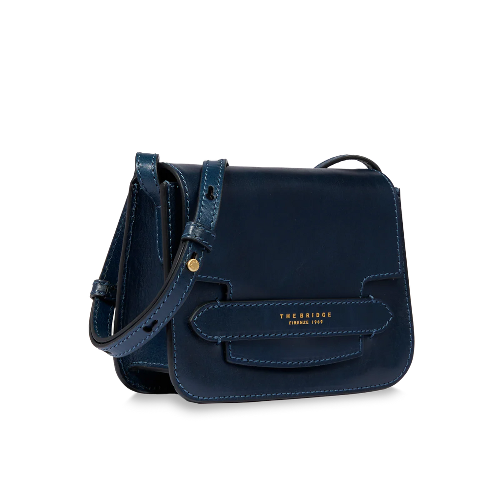 Borsa a tracolla Lucrezia Blu - Qshops (The Bridge)
