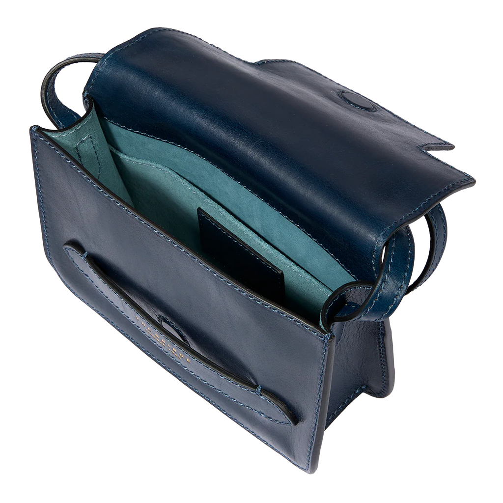 Borsa a tracolla Lucrezia Blu - Qshops (The Bridge)