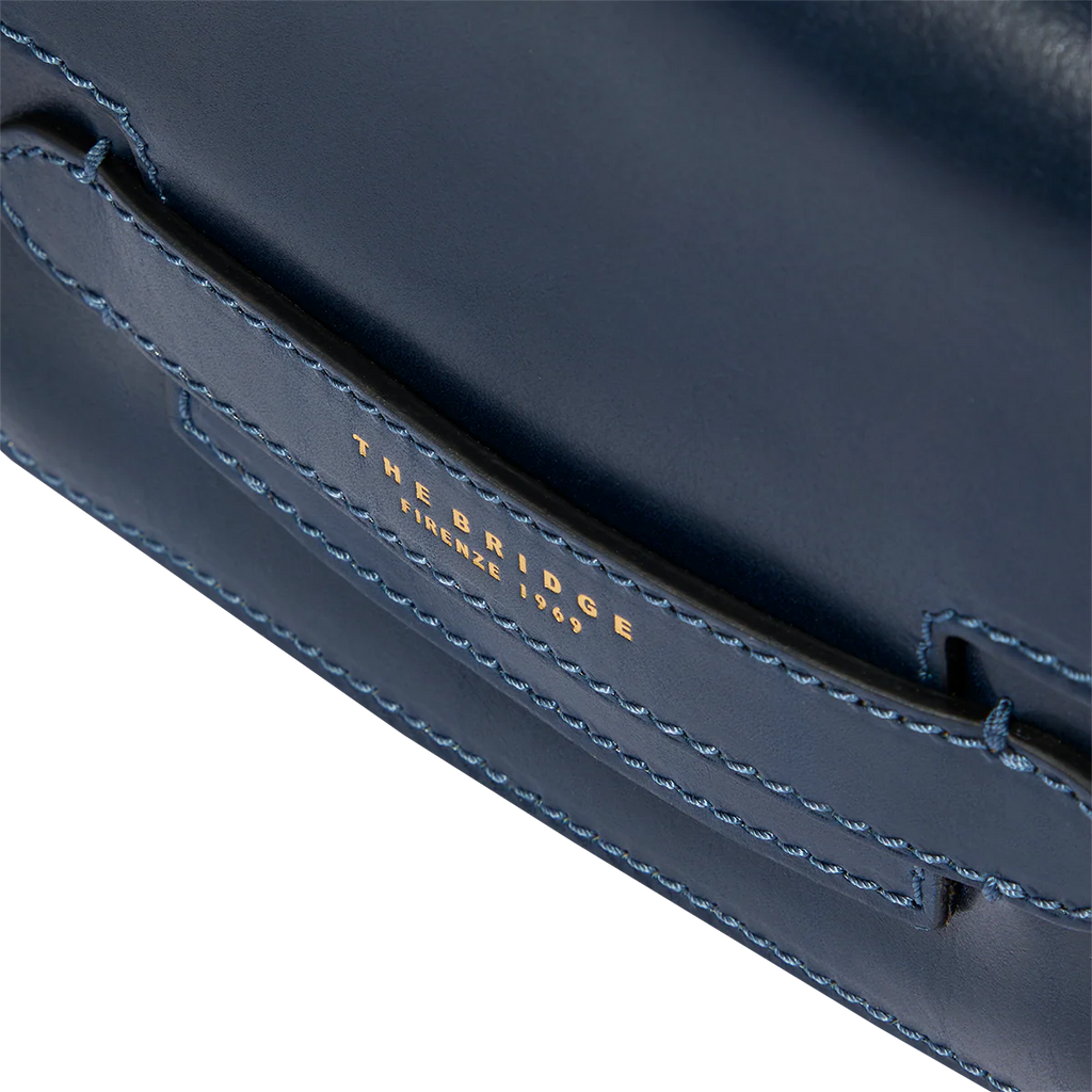 Borsa a tracolla Lucrezia Blu - Qshops (The Bridge)