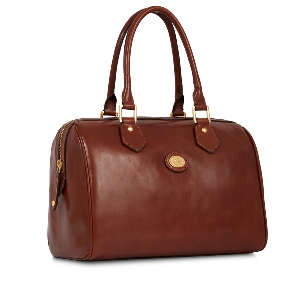 Bauletto Story Donna Marrone Oro - Qshops (The Bridge)