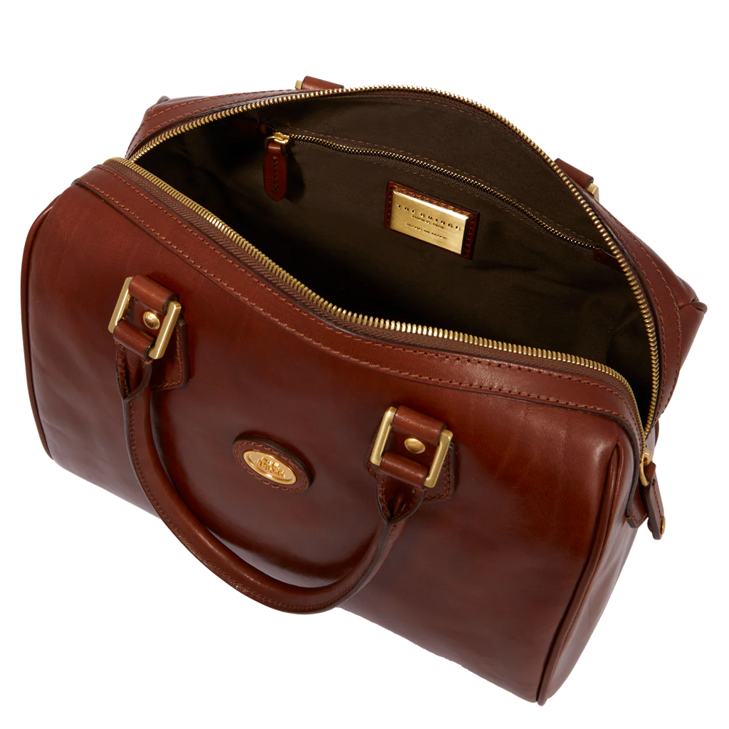 Bauletto Story Donna Marrone Oro - Qshops (The Bridge)