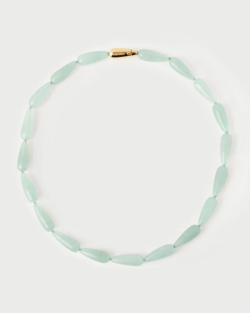 Collana Avventurina verde Drop - Qshops (PDPAOLA)