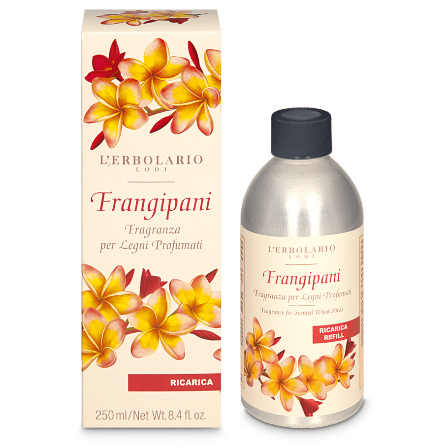 Ricarica Fragranza per Legni Profumati Frangipani 250 ml - Qshops (L’Erbolario)