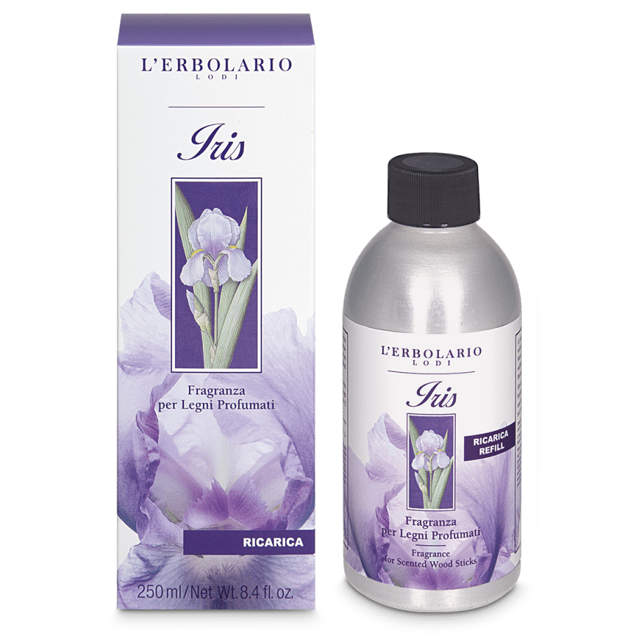 Ricarica Fragranza per Legni Profumati Iris 250 ml - Qshops (L’Erbolario)