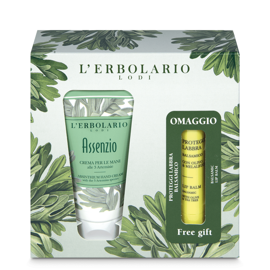 Crema Mani Assenzio e Proteggilabbra in omaggio - Qshops (L’Erbolario)