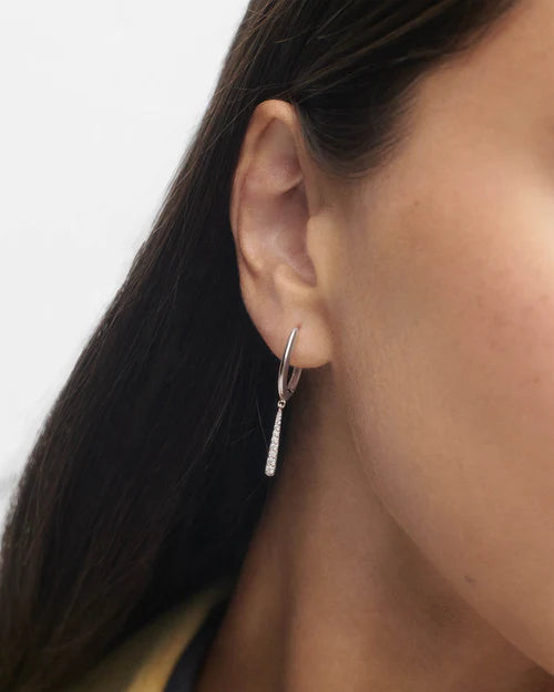 Orecchini a cerchio in argento Olga mini - Qshops (PDPAOLA)