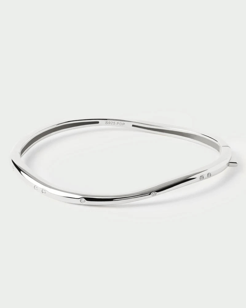 Bracciale rigido in argento Air - Qshops (PDPAOLA)
