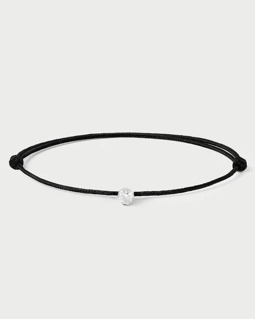 Bracciale in diamante e corda Grace - Qshops (PDPAOLA)
