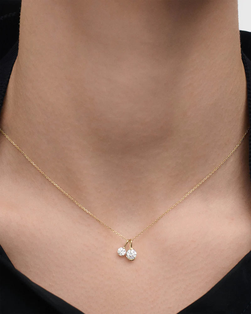 Ciondolo in diamante e oro Grace - Qshops (PDPAOLA)