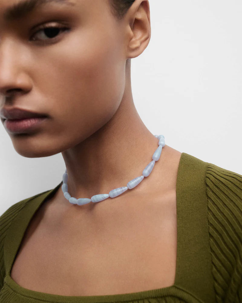 Collana Agata blu Drop - Qshops (PDPAOLA)