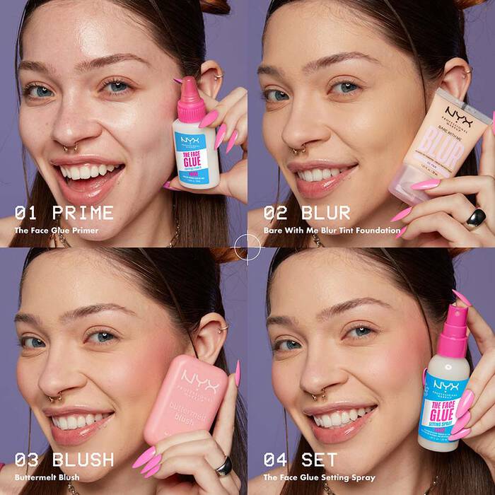 The Face Glue Setting Spray - Qshops (NYX)