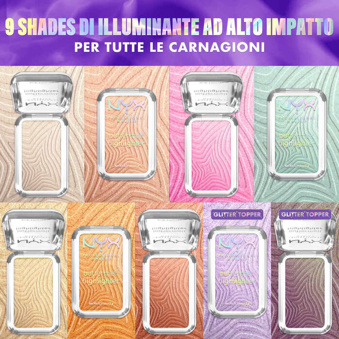 Buttermelt Highlighter - Qshops (NYX Professional Makeup)