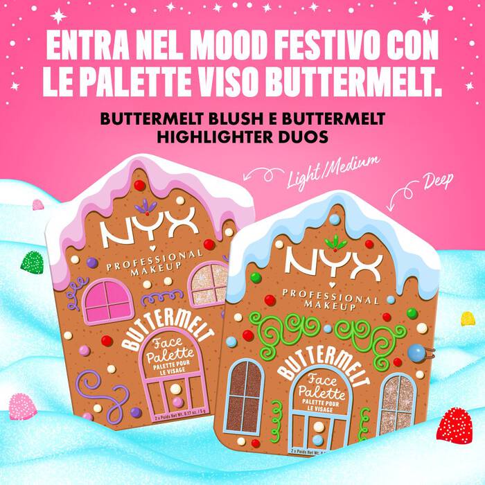 Buttermelt Face Palette - Qshops (NYX Professional Makeup)