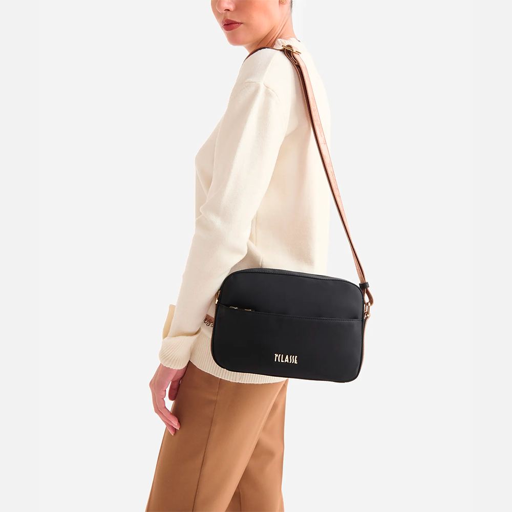 Stormy Nylon tracolla reporter Nera - Qshops (Alviero Martini 1A Classe)