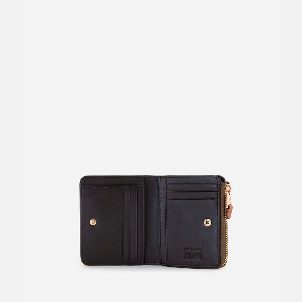 Windy City portafoglio zipfold piccolo Verde Muschio - Qshops (Alviero Martini 1A Classe)