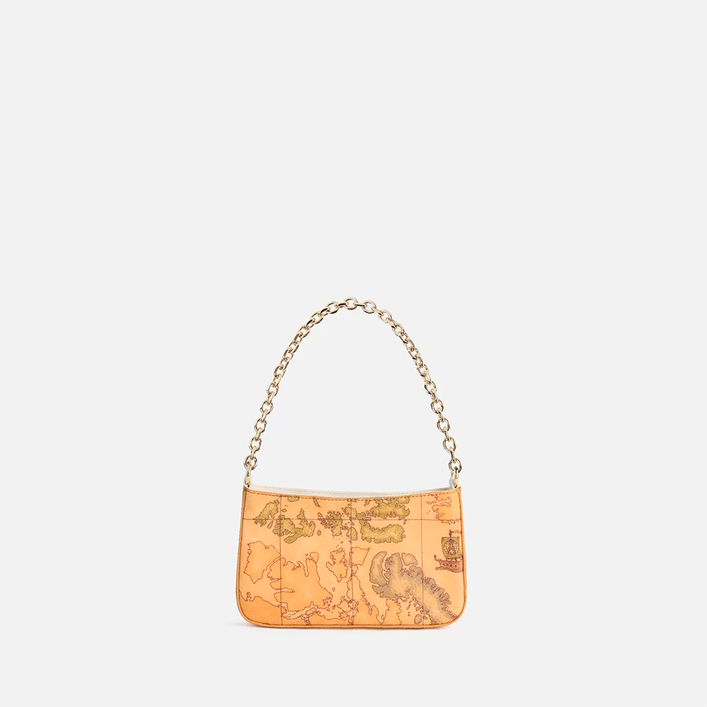 Heritage Geo pochette con catena Avorio - Qshops (Alviero Martini 1A Classe)