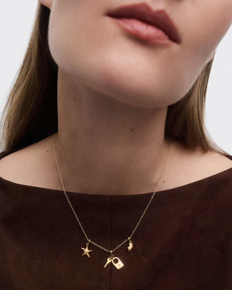 Charm Lucchetto e Chiave - Qshops (PDPAOLA)