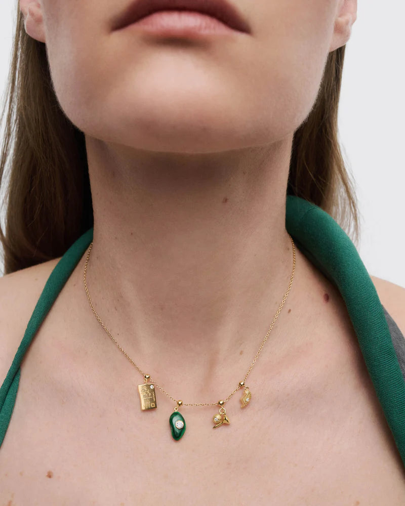 Charm Malachite Trasformazione - Qshops (PDPAOLA)