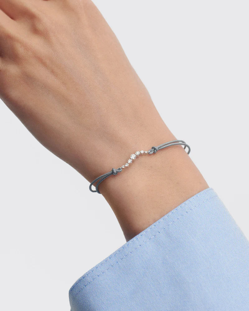 Bracciale in diamanti e corda Venus - Qshops (PDPAOLA)