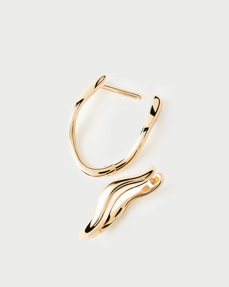 Orecchini a cerchio in oro Mini Selene - Qshops (PDPAOLA)