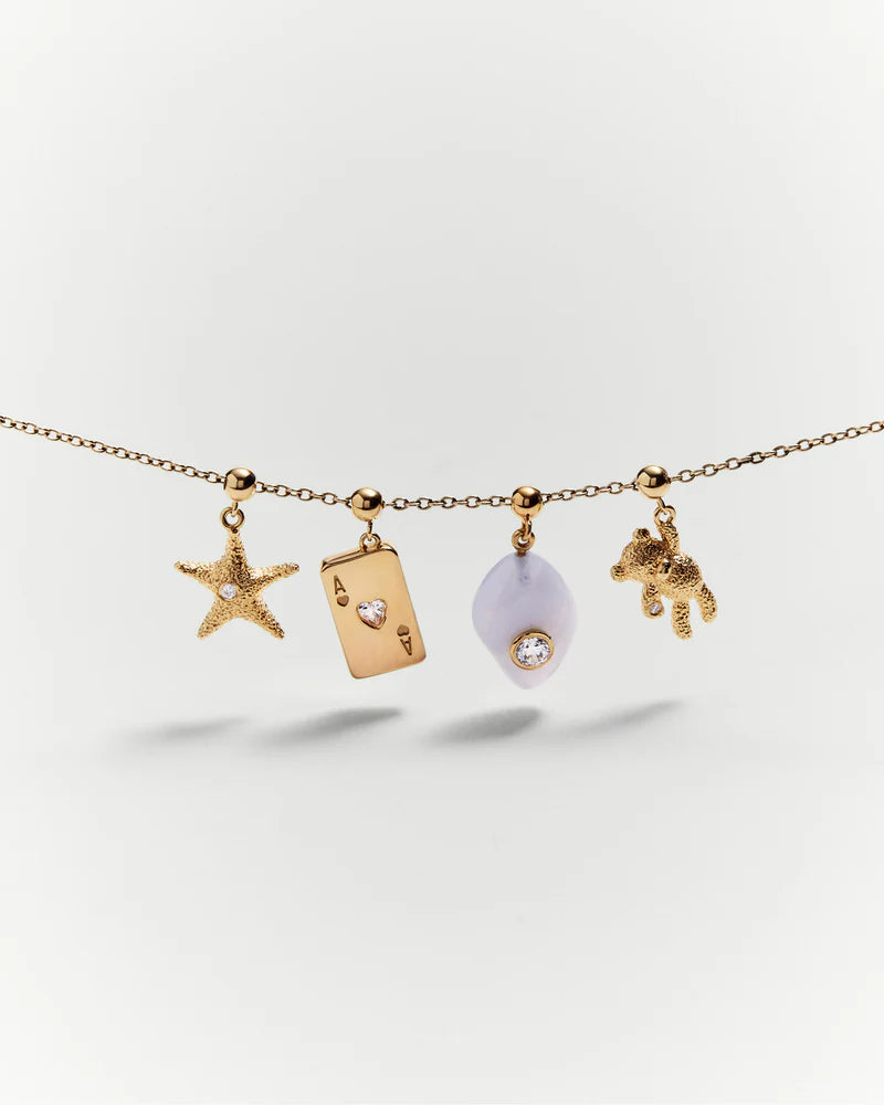 Charm Agata Blu Serenità - Qshops (PDPAOLA)