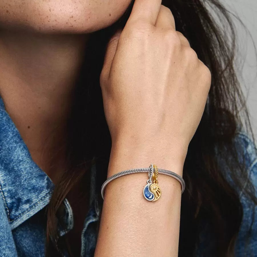 Charm Pendente Sole e Luna Divisibile - Qshops (Pandora)