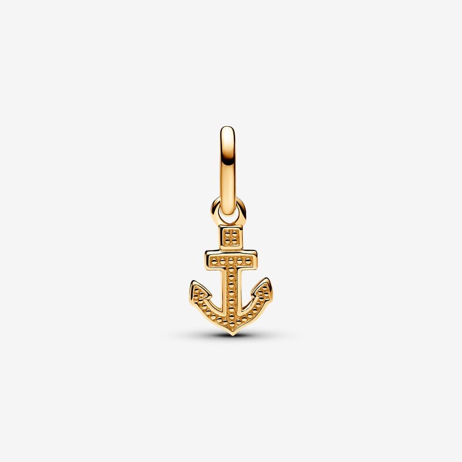 Charm Mini Pendente Anchor Pandora ME - Qshops (Pandora)