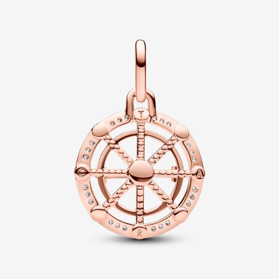 Charm Medallion Wheel of Fortune Pandora ME - Qshops (Pandora)