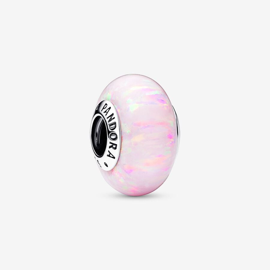 Charm Opale Glitter Rosa - Qshops (Pandora)