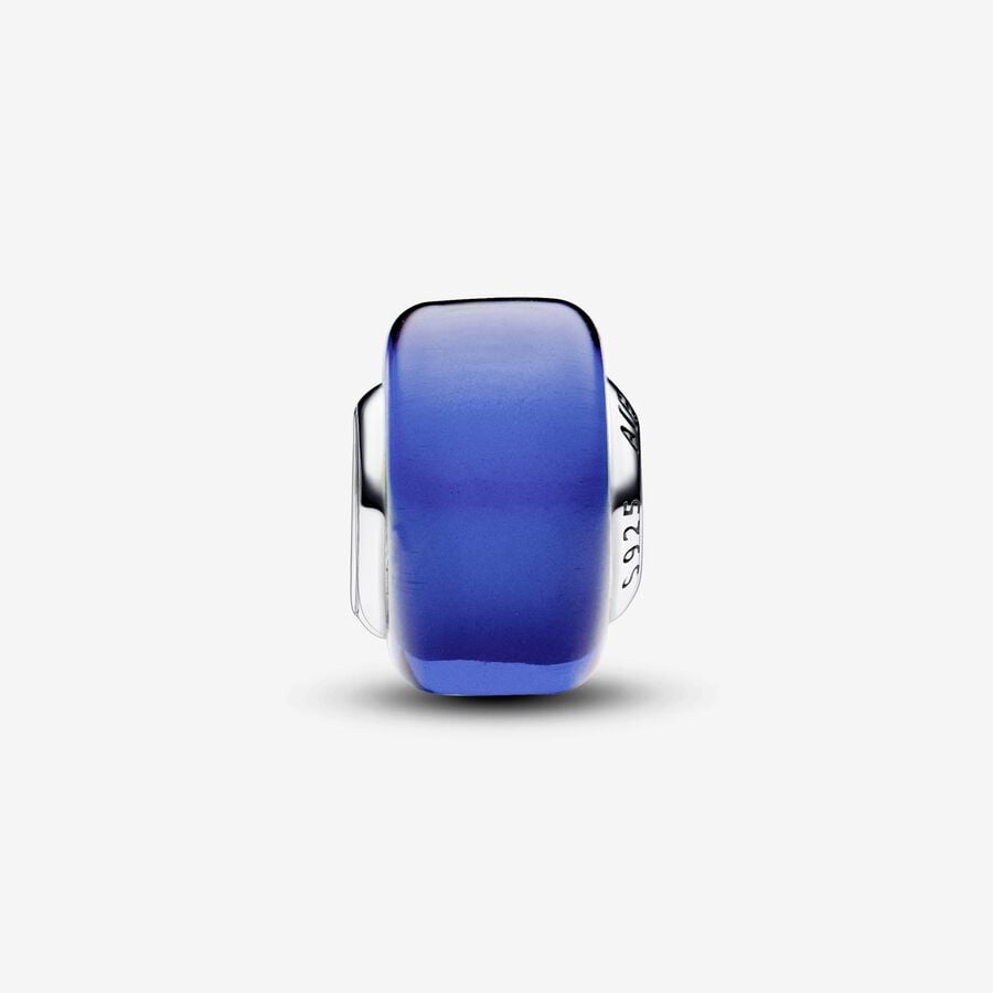 Charm Mini Vetro di Murano Blu - Qshops (Pandora)