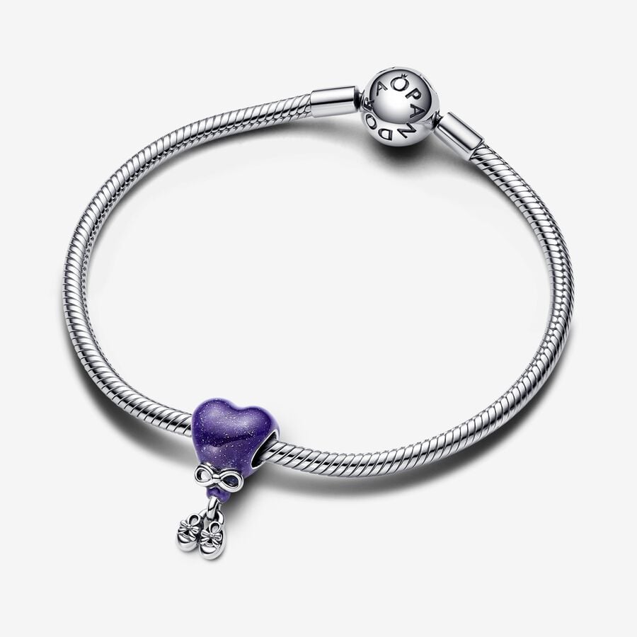 Charm Gender Reveal Baby Girl che cambia colore - Qshops (Pandora)