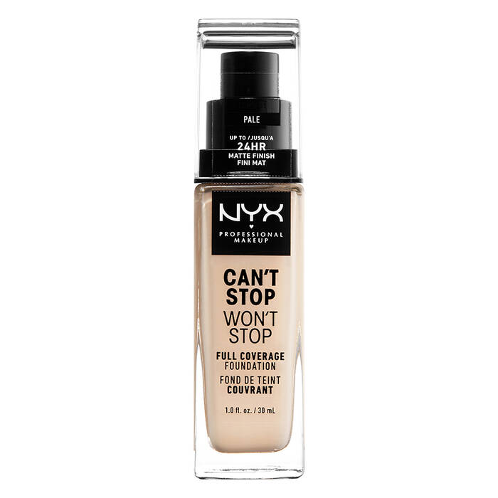 Fondotinta Can't Stop Won't Stop Full Coverage - Qshops (NYX)