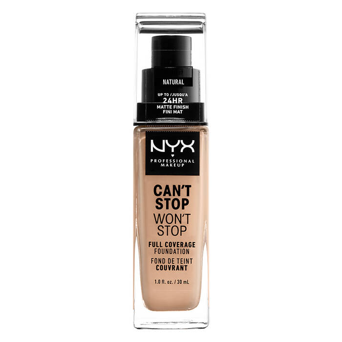Fondotinta Can't Stop Won't Stop Full Coverage - Qshops (NYX)