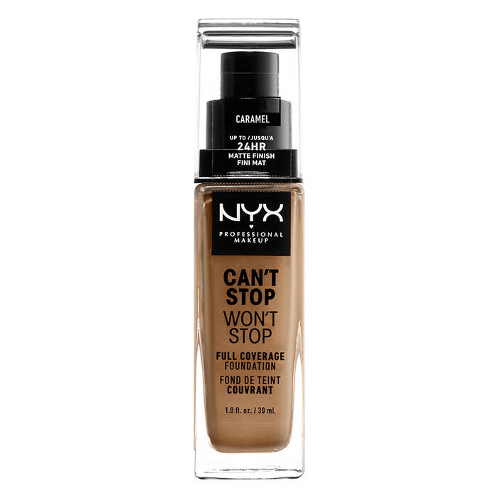 Fondotinta Can't Stop Won't Stop Full Coverage - Qshops (NYX)