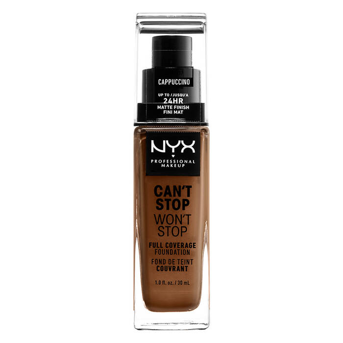 Fondotinta Can't Stop Won't Stop Full Coverage - Qshops (NYX)