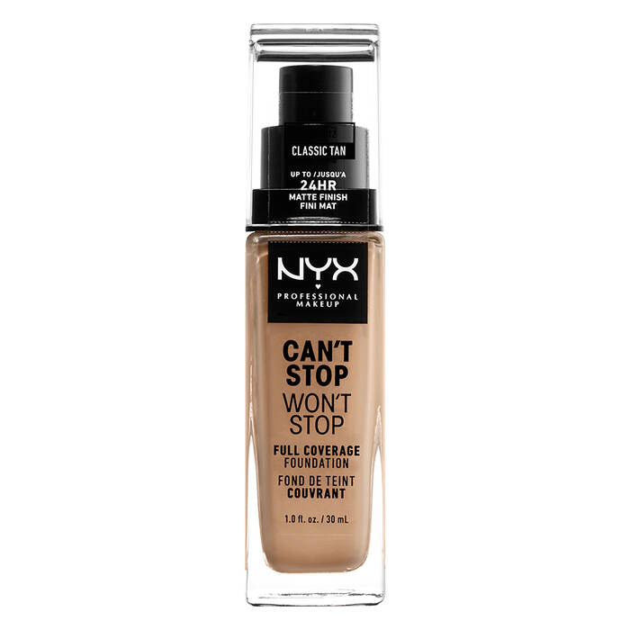 Fondotinta Can't Stop Won't Stop Full Coverage - Qshops (NYX)
