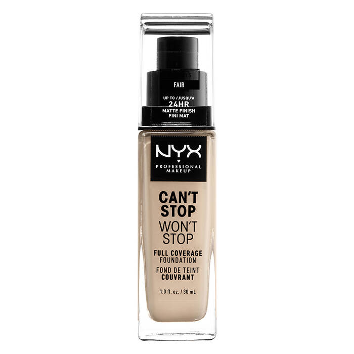 Fondotinta Can't Stop Won't Stop Full Coverage - Qshops (NYX)