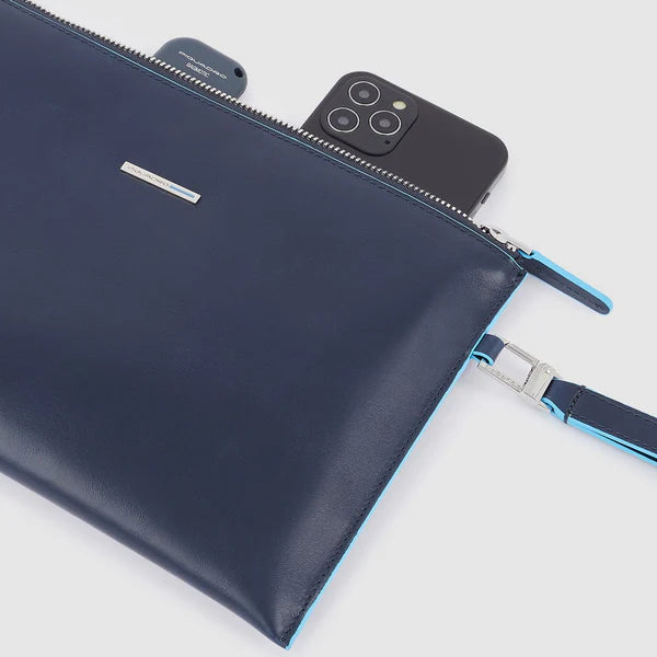 Pochette uomo porta iPad mini Blu Notte - Qshops (Piquadro)