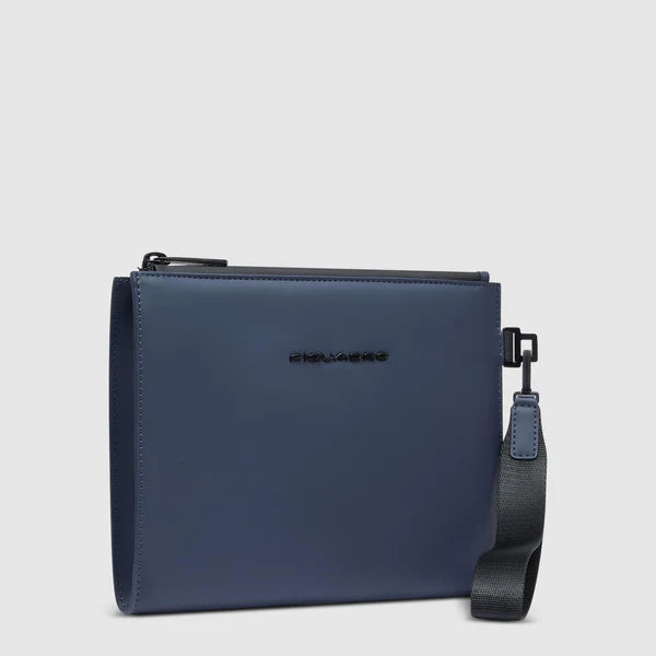 Pochette resistente all'acqua porta iPad 11" Blu - Qshops (Piquadro)