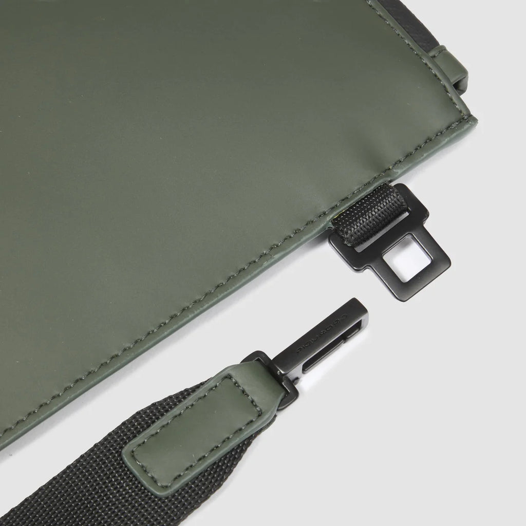 Pochette resistente all'acqua porta iPad 11" Verde - Qshops (Piquadro)