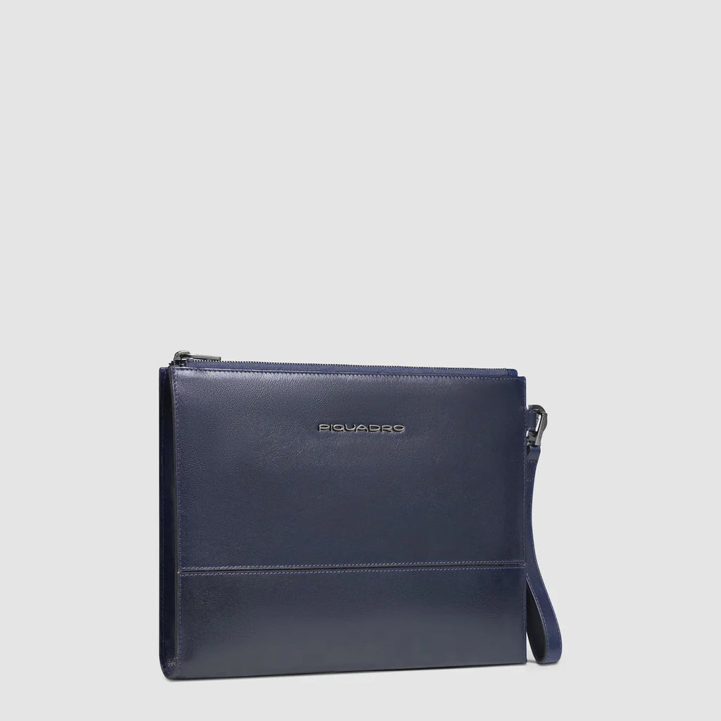 Pochette uomo porta iPad Pro 11" Blu - Qshops (Piquadro)