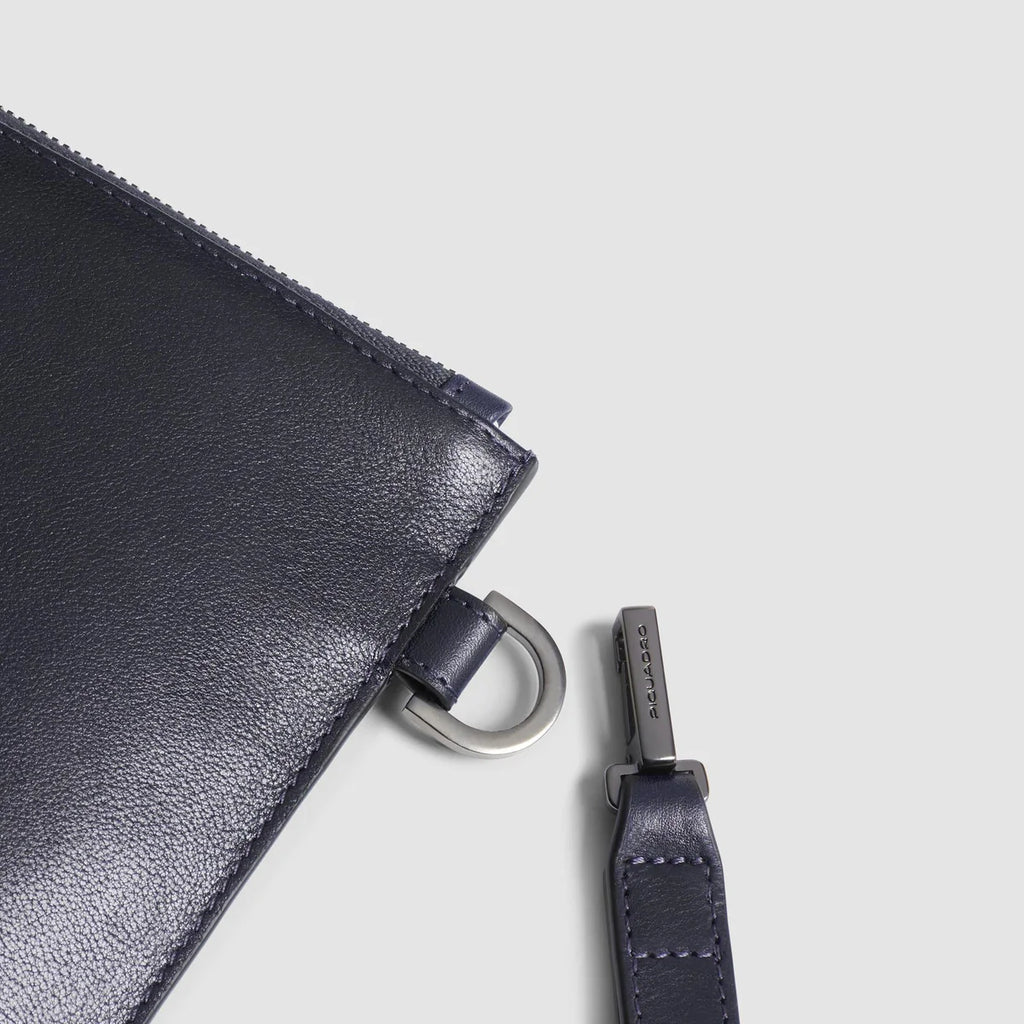 Pochette uomo porta iPad Pro 11" Blu - Qshops (Piquadro)